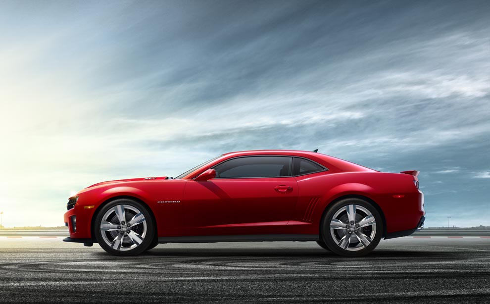 ZL1 visar verkligen en "fet" silhuett.