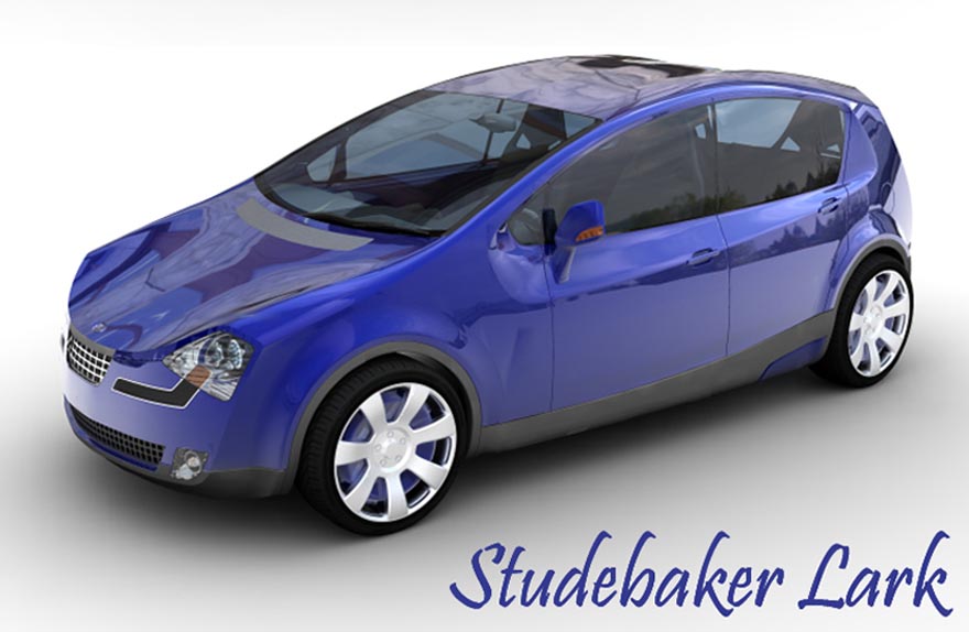 Sannolikt är detta den kommande Studebaker Lark som årsmodell 2016—2017.
