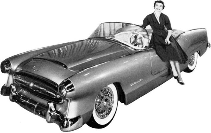 Reklambild från Chrysler Corporation 1954.