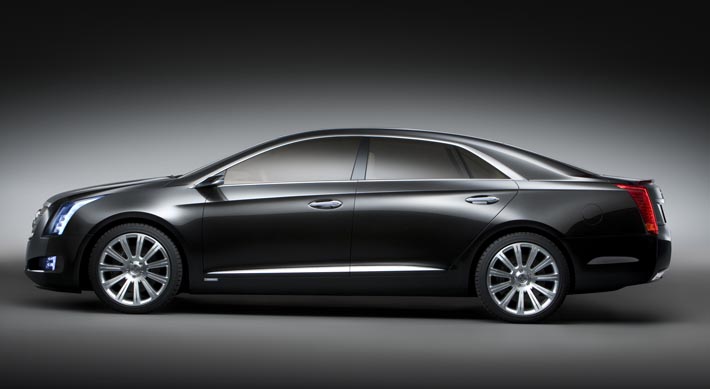 XTS Platinum har merparten av sin längd förlagd till passagerarutrymmet.
