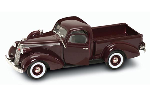En dyster färg? Nej inte alls! En typisk färgsättning på en pickup från exempelvis 1937.