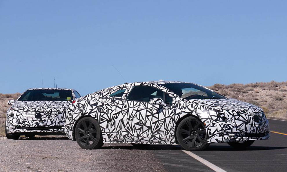 Ännu en bild från testkörning med Cadillac ELR.
