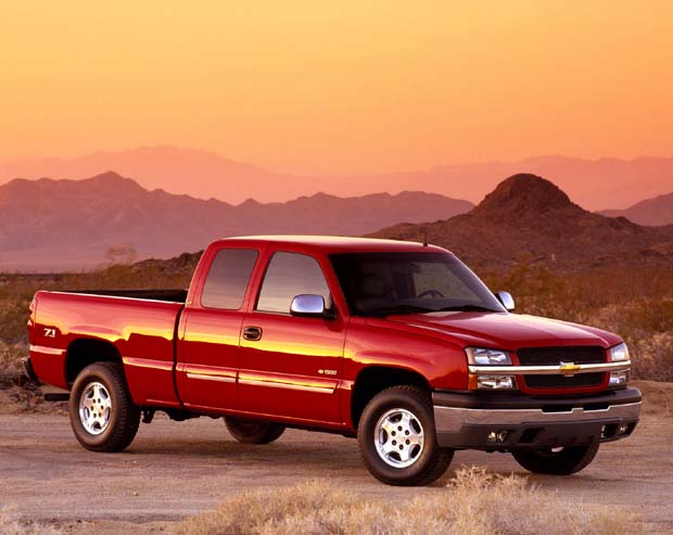 Den nya Silverado Pickup, här med utrustningspaketet Z71.