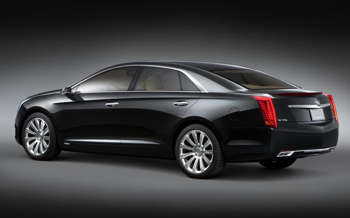 Typiska baklampor för en Cadillac! Vertikalt monterade och med en utmanande design. SNYGGT!
