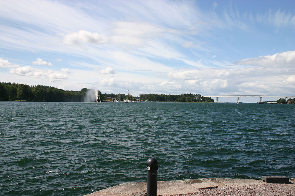 Muséet bjuder på en hänförande utsikt över Vättern och Motala Ström.