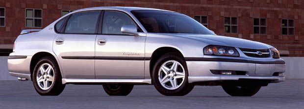 Lyxmodellen Impala LS. Bilen på bilden är utrustad med Sport Apperance Package.