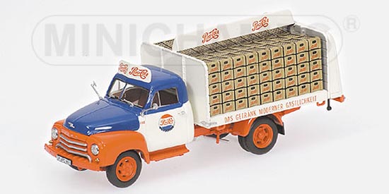 Den rara modellen som distribuerar Pepsi-Cola.
