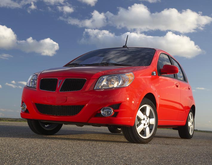 2009 Pontiac G3 är en helt ny microbil med uppkäftig design