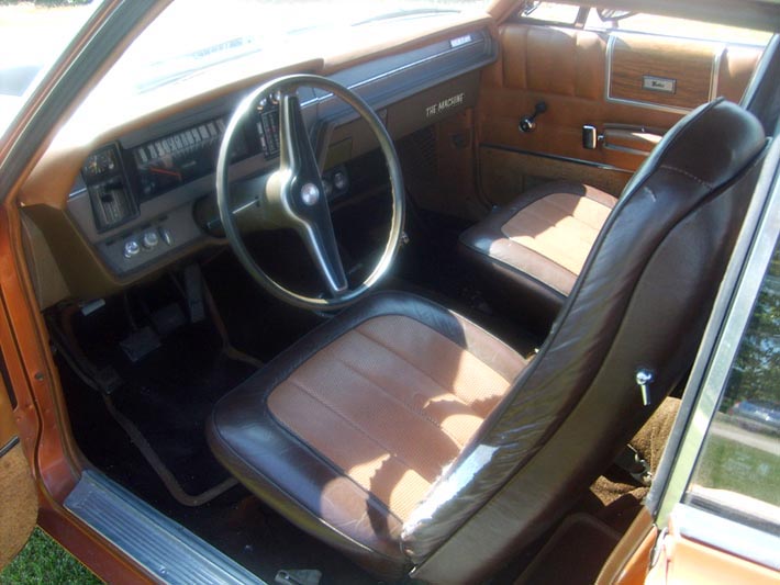 Bucket seats tillhörde basutrustningen i Rebel Machine.