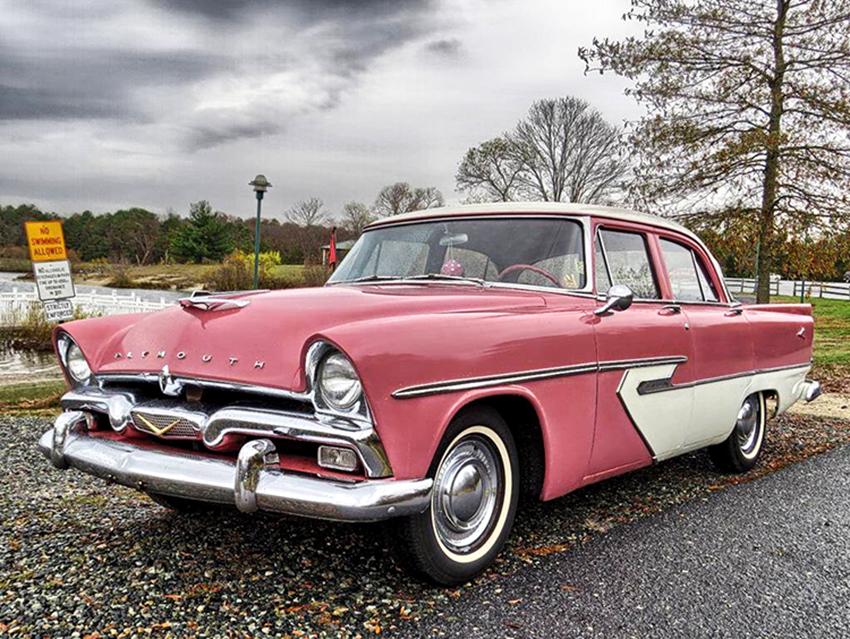 1956 Plymouth Belvedere 4dr Sedan.