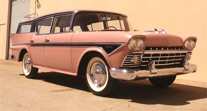 1958 Rambler Custom Cross Country Station Wagon.