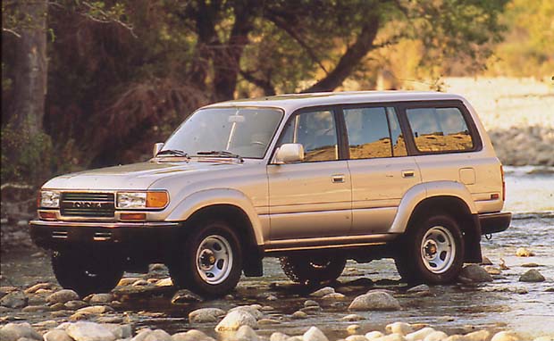 Land Cruiser 80 hade hunnit ikapp tiden igen och framstår som en modern, tilltalande SUV. På bilden 1993 års modell.