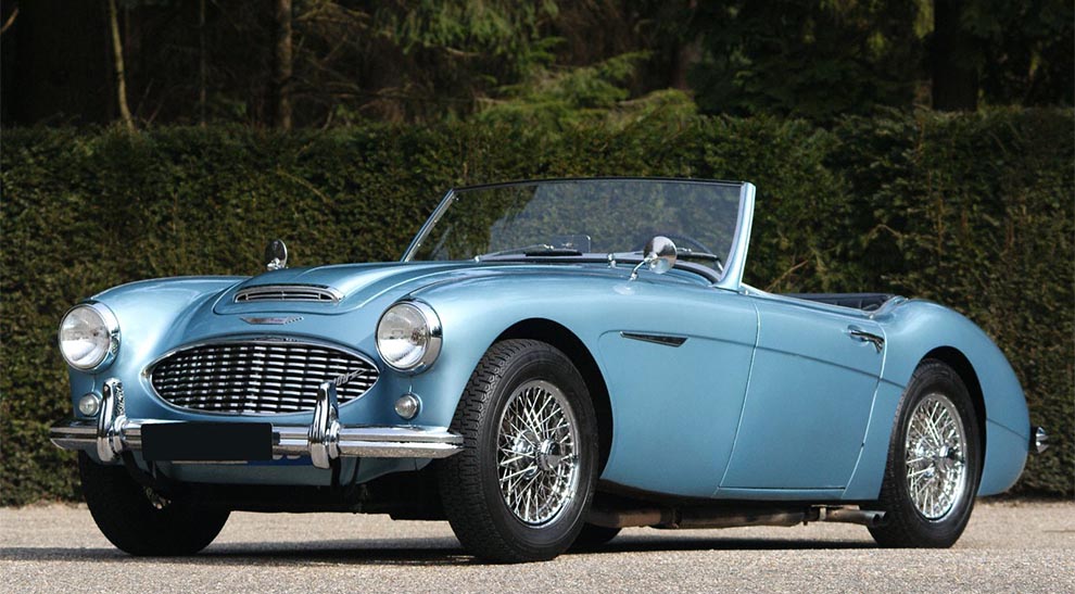 Givetvis kunde man få sin Austin-Healey 100-6 i enbart en färg.
