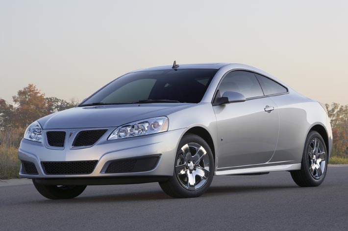 2009 Pontiac G6.