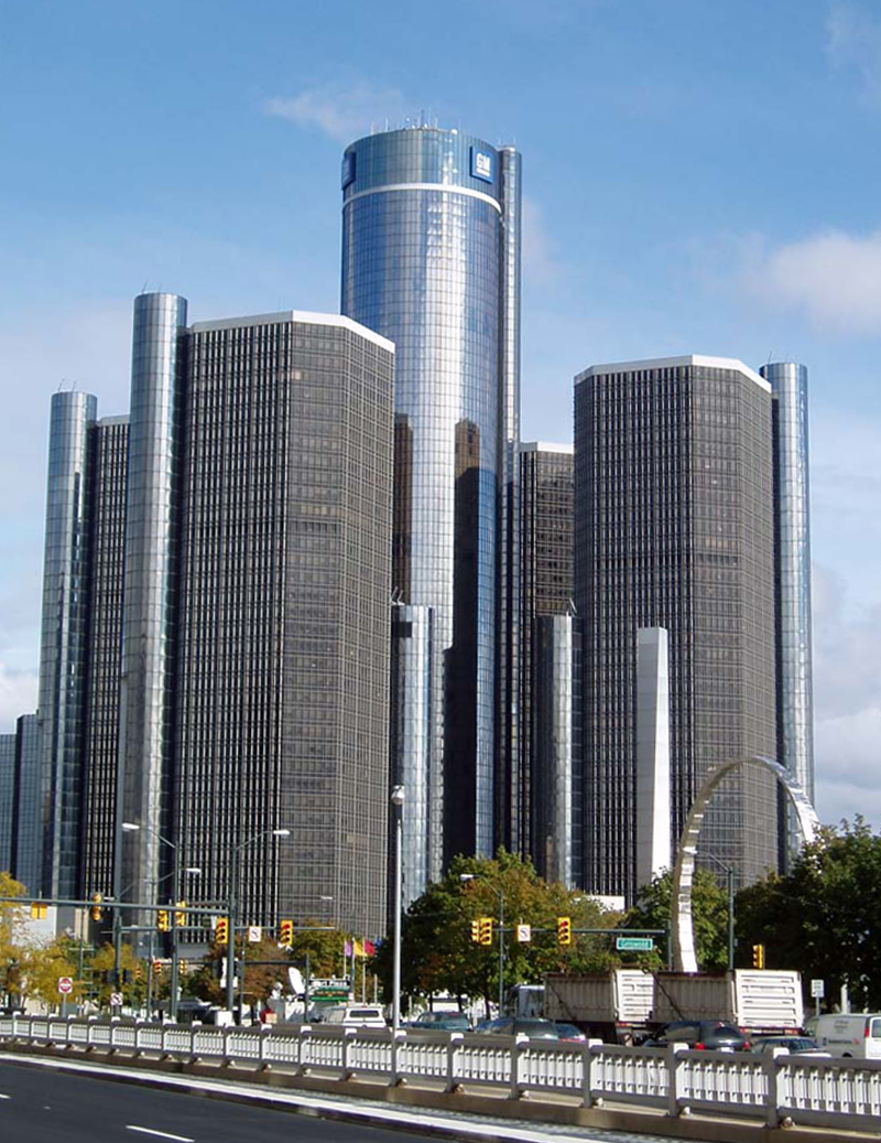 CADILLAC LÄMNAR SLUMMENS DETROIT