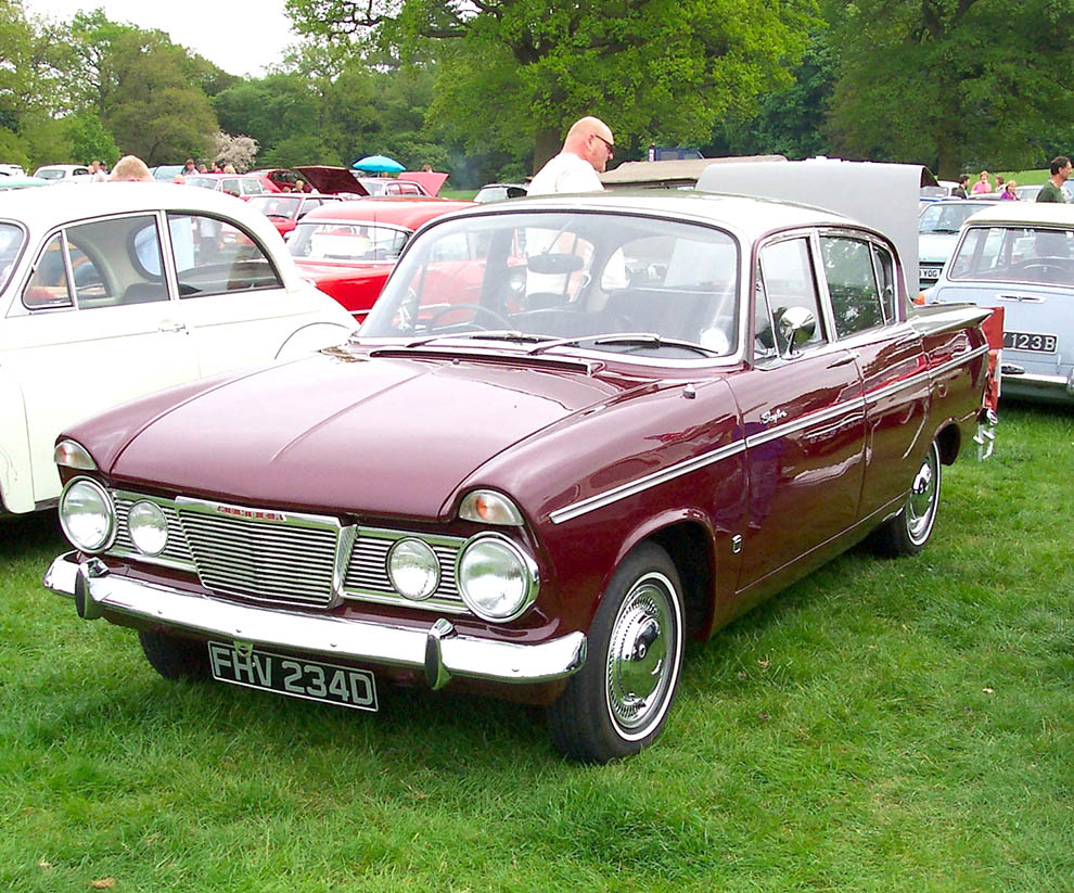 Humber Sceptre Mk II gavs en ny front. Måhända mer modern, men inte alls lika personlig i sin utformning.