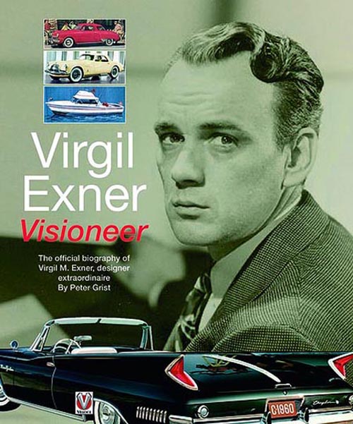 Virgil Exner på ett tidningsomslag, symboliserande skaparen av Forward Look.