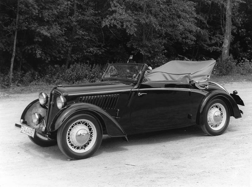 En 1939 DKW F8 Cabriolet. © Copyright WORLD MOTOR PRESS arkiv.