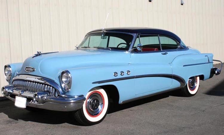 Ännu en 1953 Buick Super Riviera Hardtop, tillverkad i 91.298 exemplar.