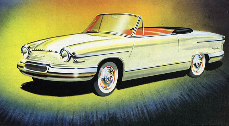 Så fanns förstås Panhard PL 17 även som Cabriolet, men det är verkligen en sällsynt ”fågel”.