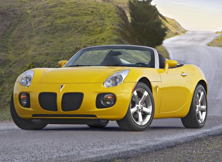 2009 Pontiac Solstice Roadster.