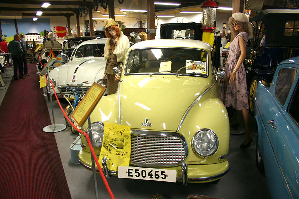 Även på 50-talet var DKW ett populärt bilmärke både i Sverige och Tyskland. Här en vacker 1959 DKW Coupé de luxe.