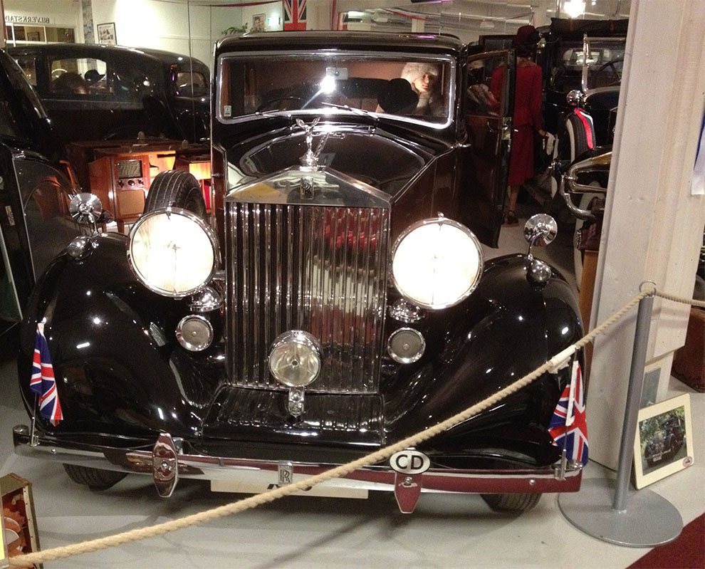 En magnifik 1939 Rolls-Royce Wright som rullat som diplomatbil.