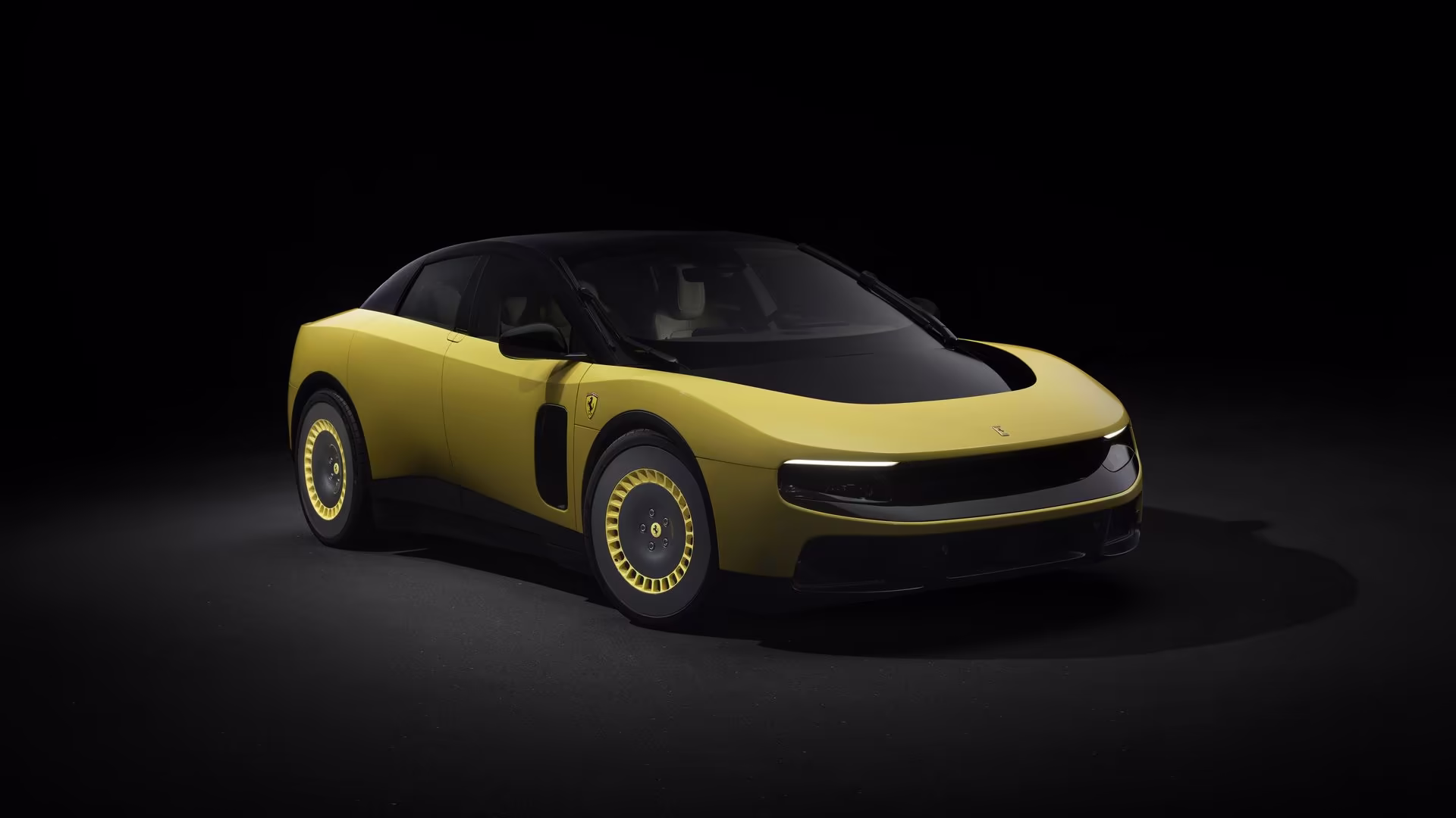 De största hjulen Ferrari någonsin satt på en serieproducerad bil – 23 tum fram, 24 tum bak.