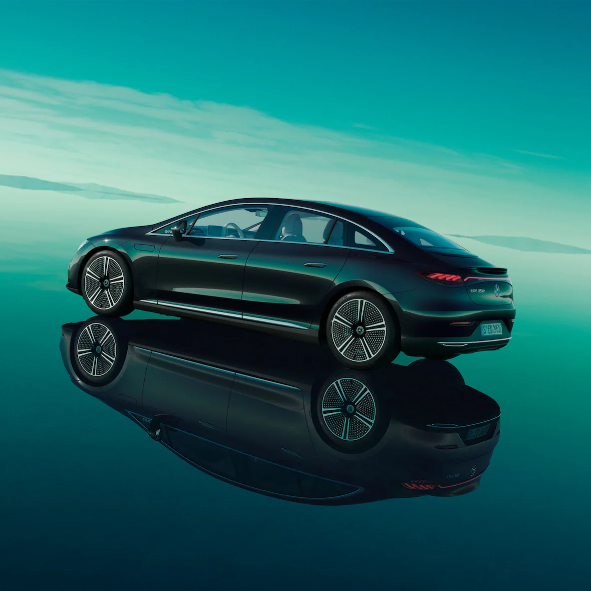 Mercedes-Benz EQE 350+ är relativt ny på marknaden. Elbilar som denna kostar alltmer att försäkra.