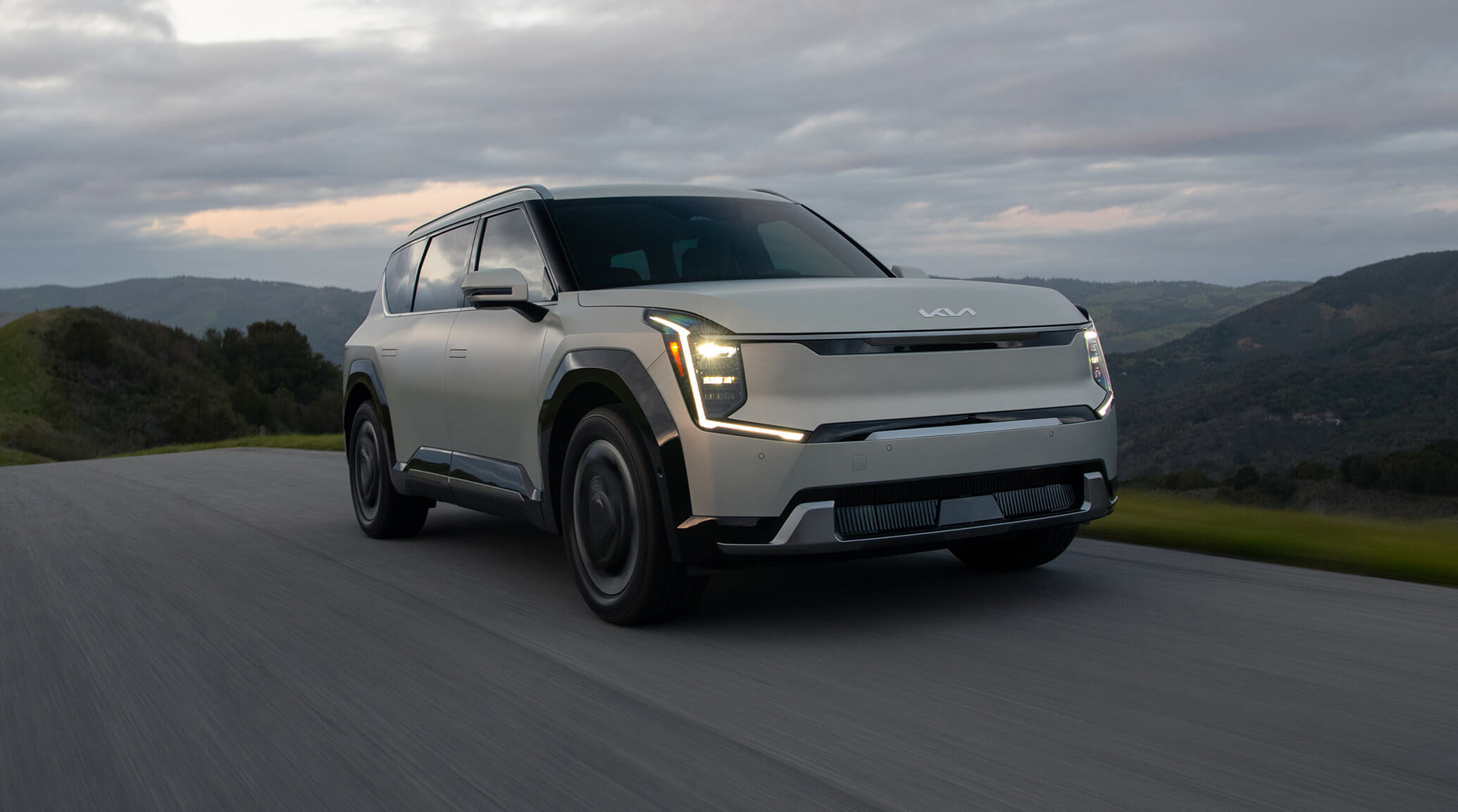 Kia EV9 – sju säten, eldrift och plats för hela familjen