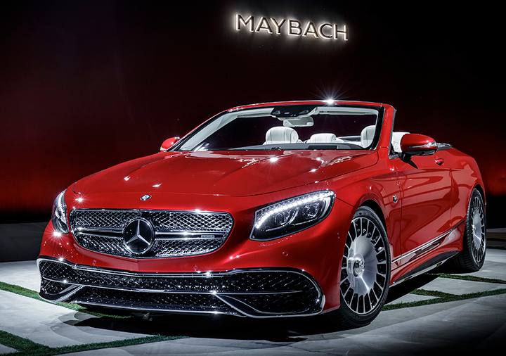 Äntligen en öppen Maybach, därtill med den berömda Mercedes-stjärnan!