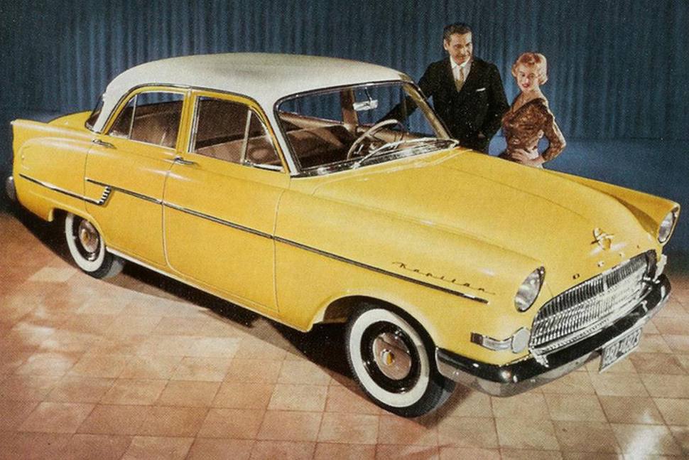 1956–1958 OPEL KAPITÄN BLEV EN STOR SÄLJSUCCÉ