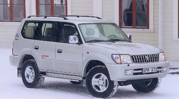 2001 Toyota Land Cruiser 90 som jubileumsmodell