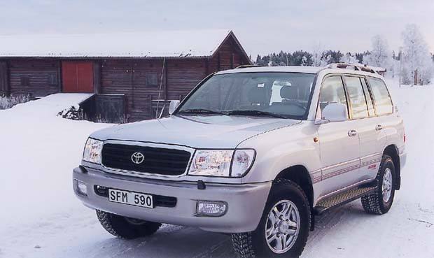 2001 Toyota Land Cruiser 100 som jubileumsmodell