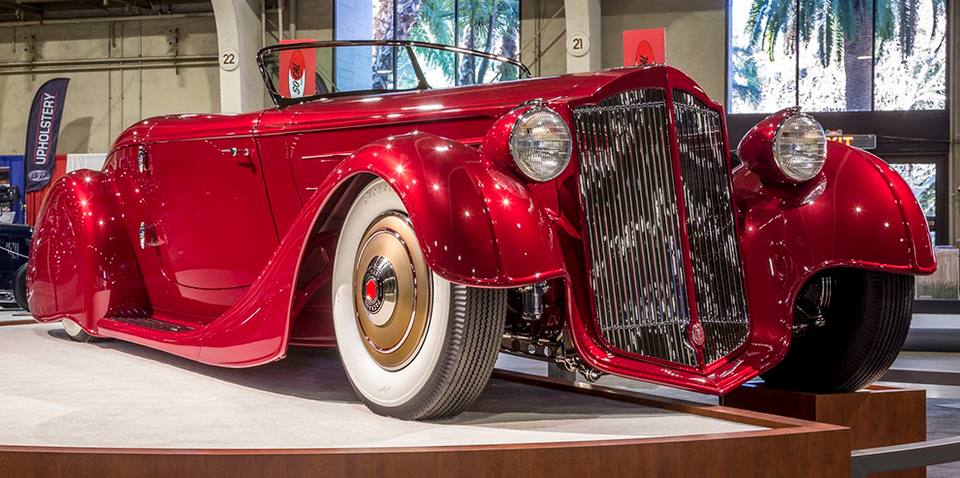 ´36 Packard Mulholland Speedster är Amerikas absolut vackraste Roadster 2017