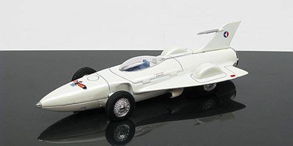XP-21 Firebird i skala 1/64 från franska NOREV. Tillverkaren har valt att kalla bilen GM Firebird I.