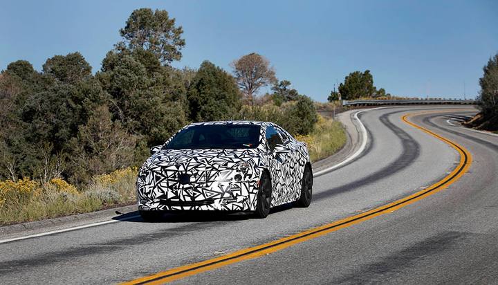Cadillac ELR under testkörning. Produktionen startar hösten 2013 som 2014 års modell.