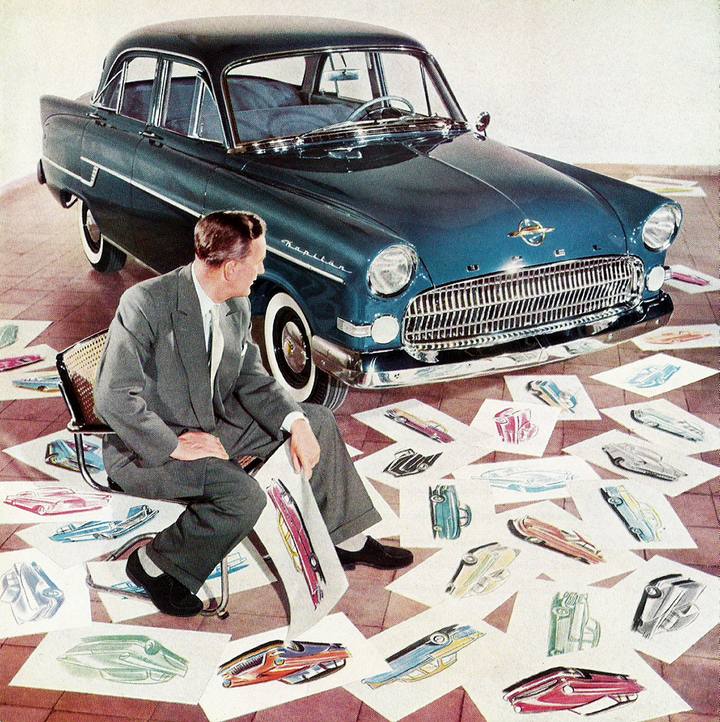 1956–1958 OPEL KAPITÄN BLEV EN STOR SÄLJSUCCÉ