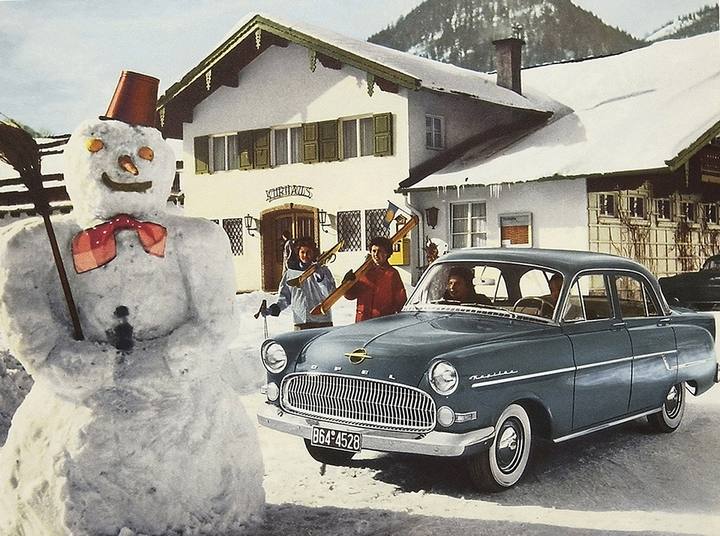1956–1958 OPEL KAPITÄN BLEV EN STOR SÄLJSUCCÉ