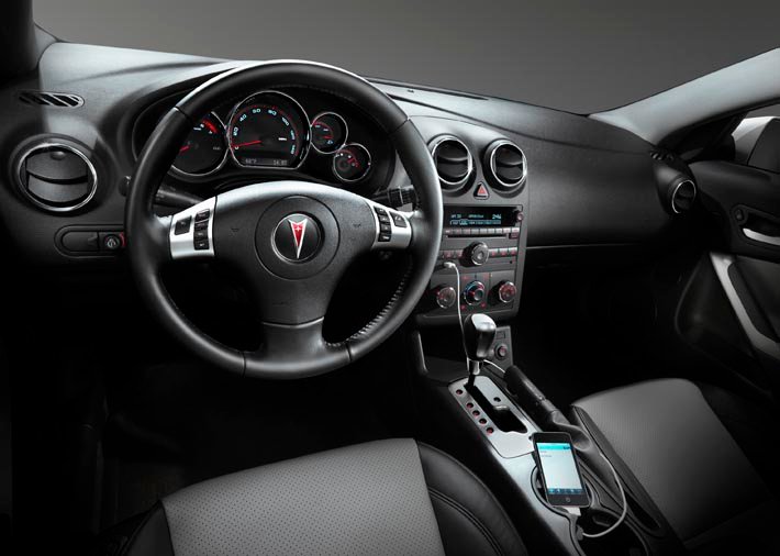 Inredningen i 2009 Pontiac G6.