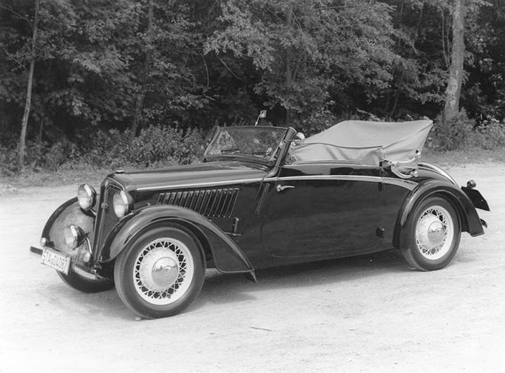 En 1939 DKW F8 Cabriolet. © Copyright WORLD MOTOR PRESS arkiv.