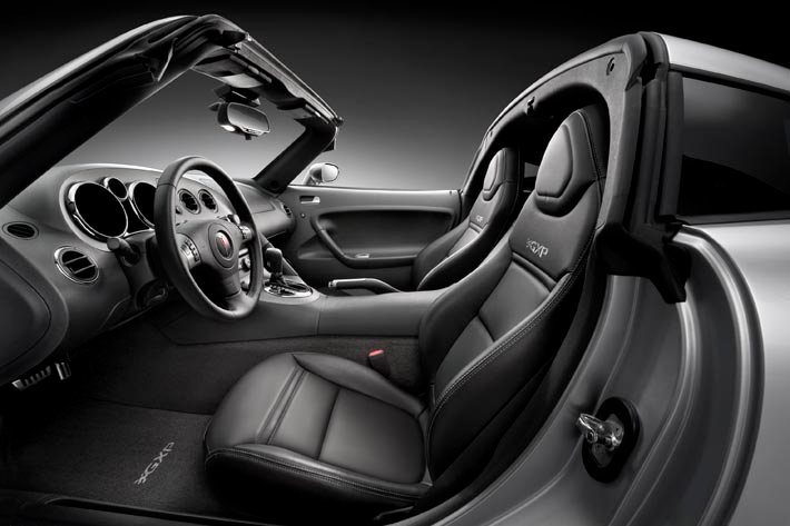 Inredningen i 2009 Pontiac Solstice Coupe