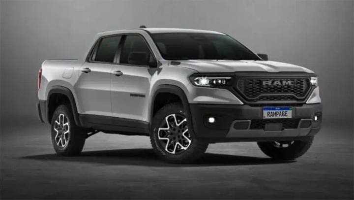 RAM Rampage Rebel, en robust version av den nya kompakta pickupen, redo för både stad och terräng.