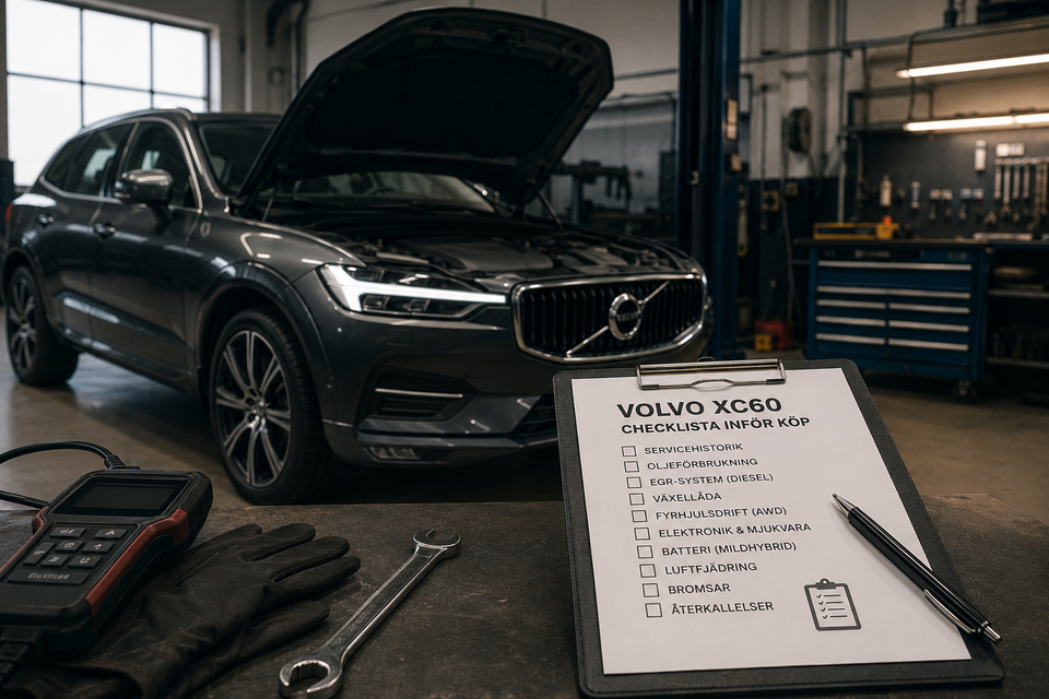 Vanliga fel på Volvo XC60 – det här måste du kontrollera innan köp