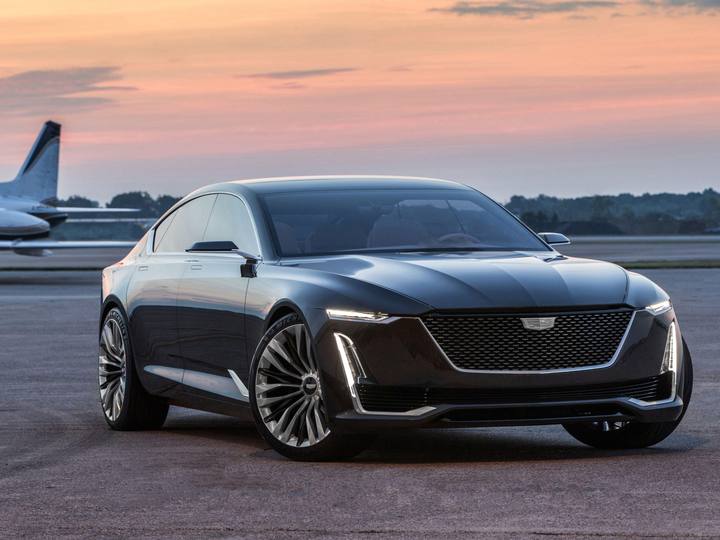 Cadillac Escala konceptbilen fr&aringn 2016. Dess designspr&aringk har influerat Celestiq och andra modeller i Cadillacs utbud.