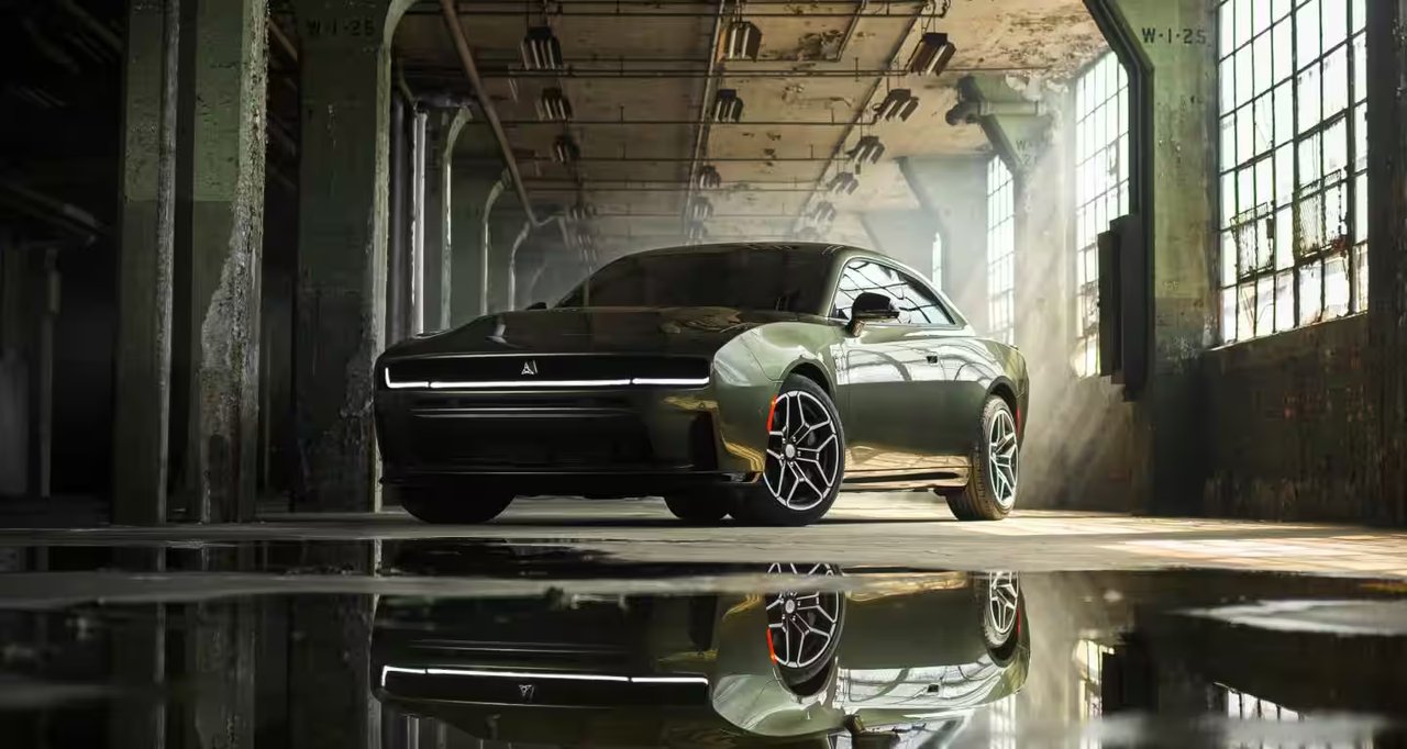 Dodge Charger Daytona presenterades som märkets första helelektriska muskelbil under 2024 års upplaga av Pebble Beach Concours d’Elegance.