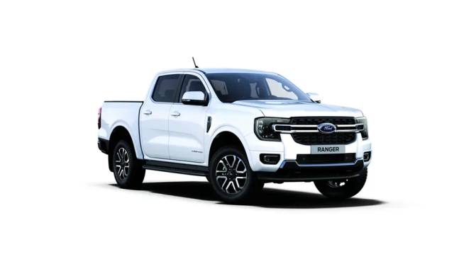 Den stilrena Ford Ranger, här utrustad med dubbelhytt, är en bästsäljare på pickupmarknaden.