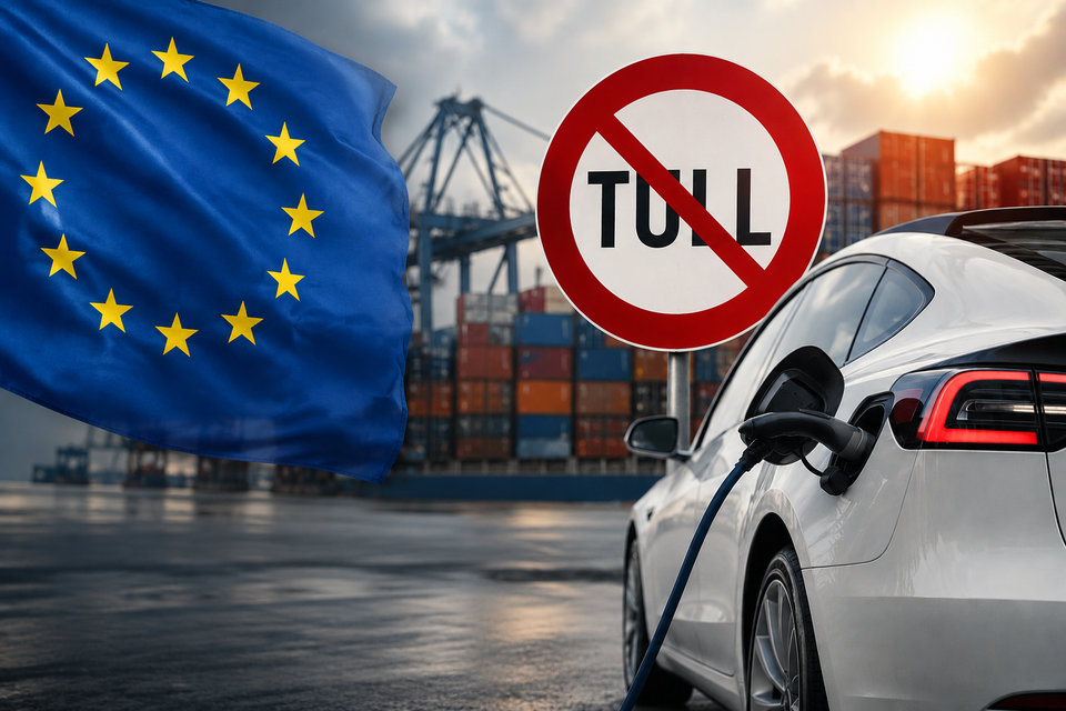 EU överväger att skjuta upp elbilstullar – oro för höjda