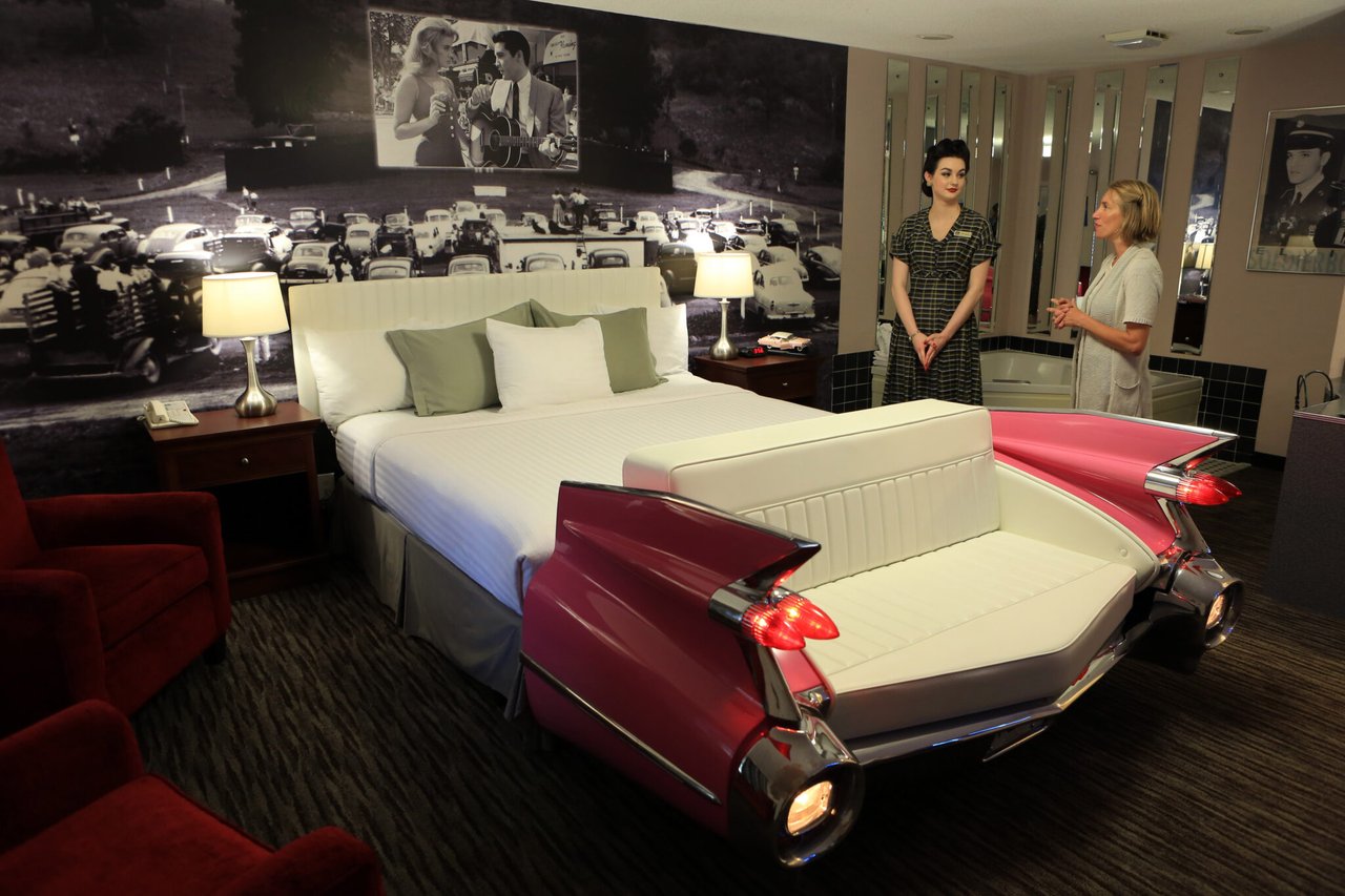 Många hotell och motell längs Route 66 satsar på att återuppliva andan från 50- och 60-talen.