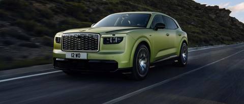 Bentley Torcal är märkets första helt eldrivna bil. Den rullar ut från fabriken med upp till 888 hästkrafter.